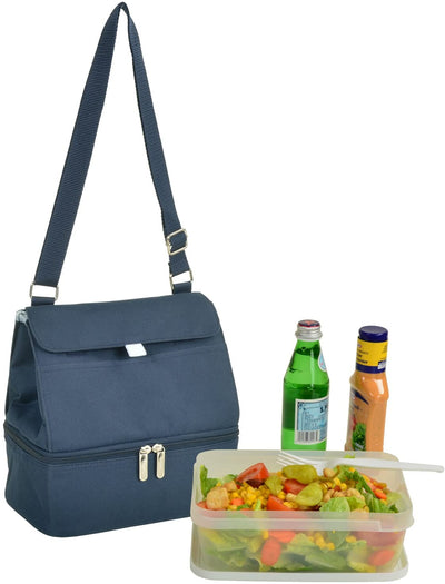 Picnic at Ascot Insulated Lunch Bag with Service for 1 (529D)