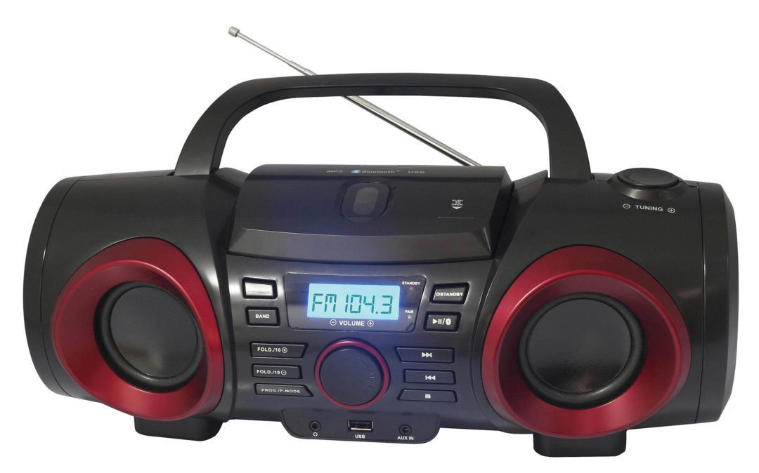 Naxa MP3 & CD Boombox with Bluetooth (NPB-267)