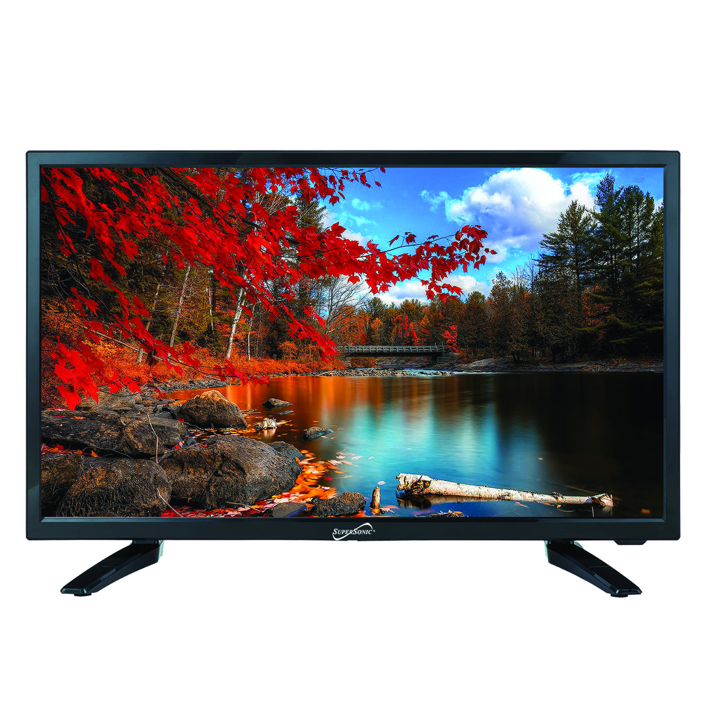 Supersonic 22" 12 Volt ACDC Widescreen LED HDTV with USB and HDMI (SC-2211)