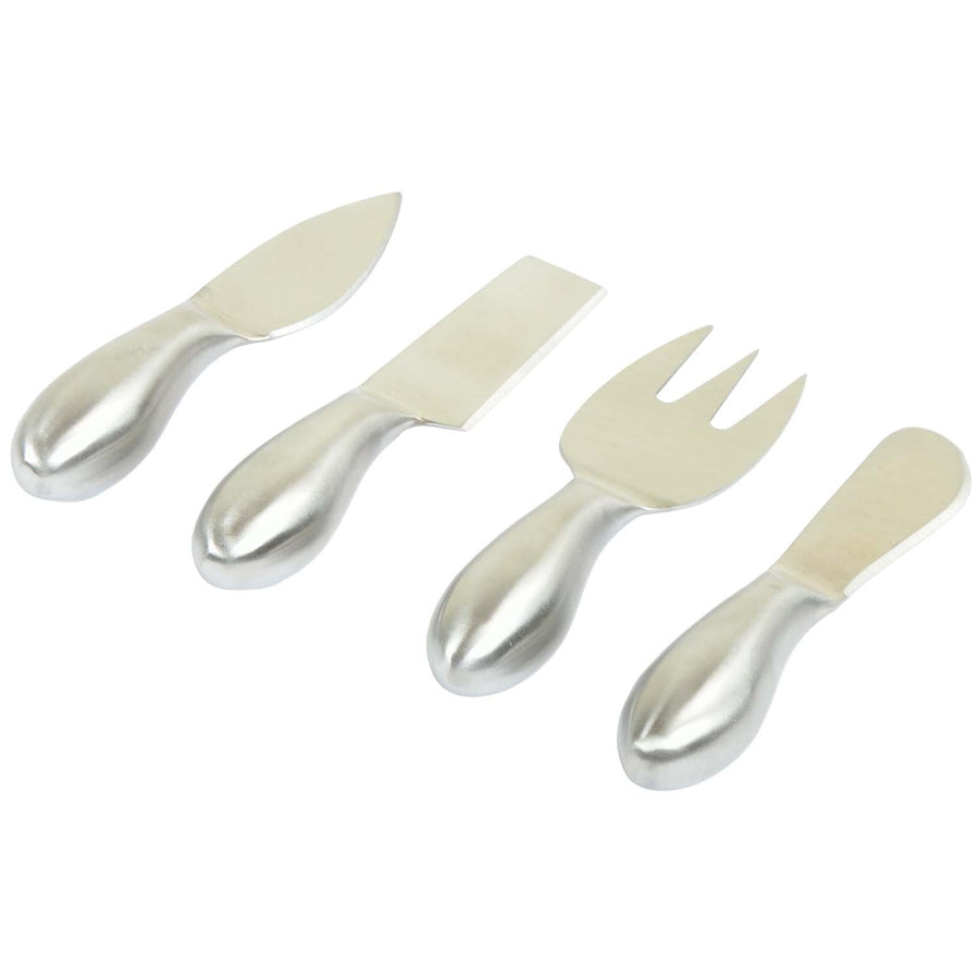 Picnic at Ascot 4-Piece Cheese Tool Set, Stainless Steel (CBT-4S)