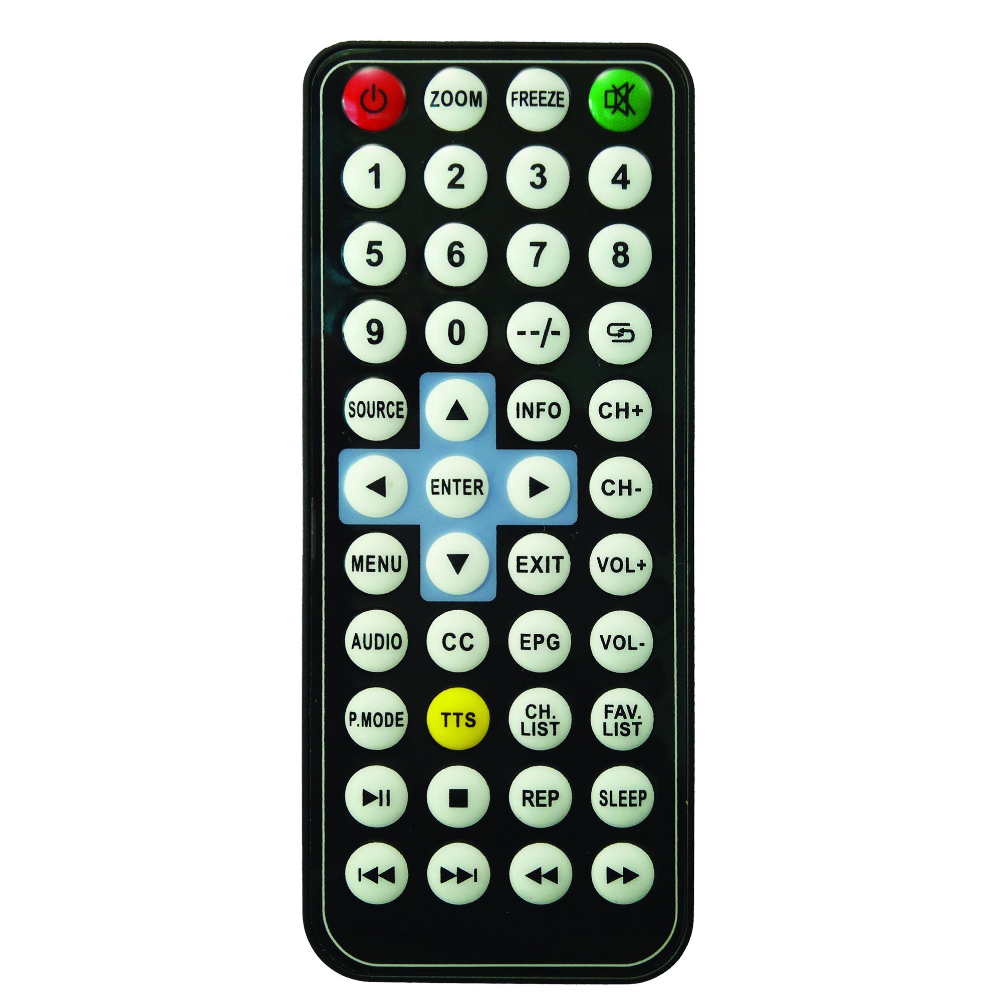 Supersonic 4.3" Portable Digital LCD TV with USB & SD Inputs, 12 Volt ACDC Compatible (SC-143)