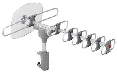 High Powered Amplified Motorized Outdoor Antenna Suitable For HDTV and ATSC Digital Television (NAA-351)