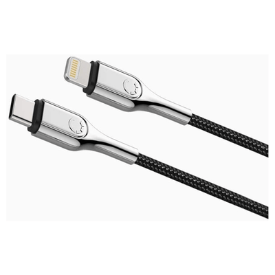 Cygnett Armoured Lightning to USB-C Braided Charging Cable 1M w Durable Design