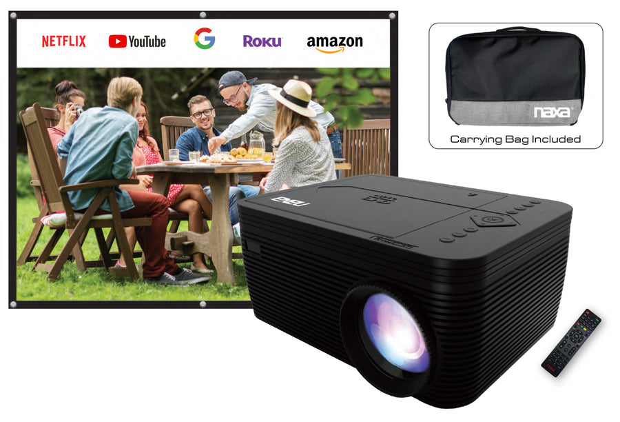 Naxa 150” Home Theater LCD Projector Combo (NVP-2501C)