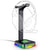 HyperGear RGB Command Station Headset Stand w 6 Color Light Effects (15624-HYP)