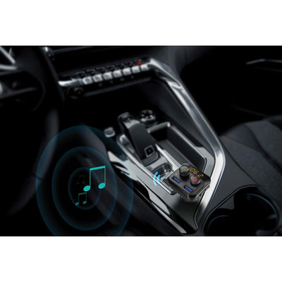 Bluetooth Wireless FM Transmitter Dual USB & Car Charger (IQ-226BT)