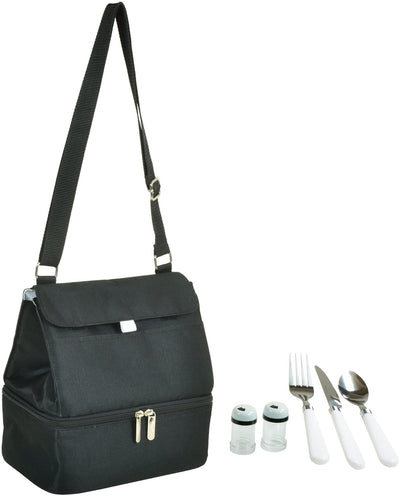 Picnic at Ascot Insulated Lunch Bag with Service for 1 (529D)