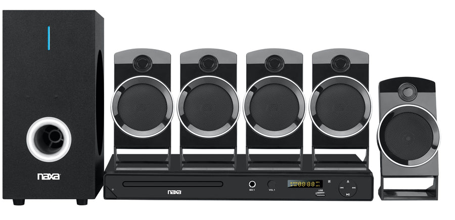 Naxa 5.1-channel Home Theater DVD & Karaoke System (ND-859)