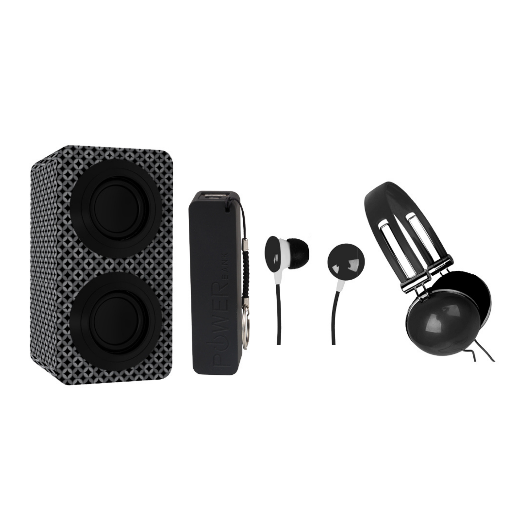 Naxa Portable Bluetooth Stereo Speakers Entertainment Pack (NAS-3061A)