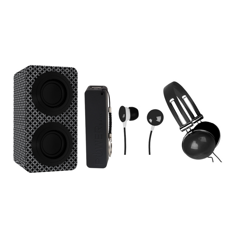 Portable Bluetooth Stereo Speakers Entertainment Pack (NAS-3061A)