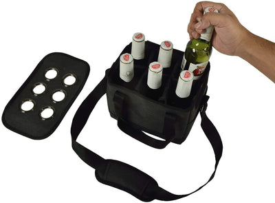 Picnic at Ascot Beer Caddy w Bottle Opener (506-CH)