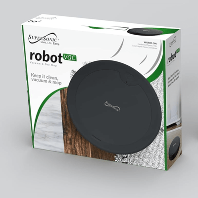 Supersonic Robot Vac Vacuum and Dry Mop