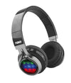VIBE Bluetooth Foldable Headphones with Disco Lights & FM Radio (NE-957)
