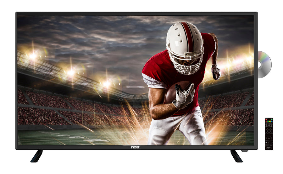 Naxa 40" Class Widescreen Full HD Television with DVD Player, Media Player with USB, and HDMI (NTD-4050)