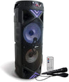 6.5" Dual Bluetooth LED Speakers with TWS Link (PABT6022)