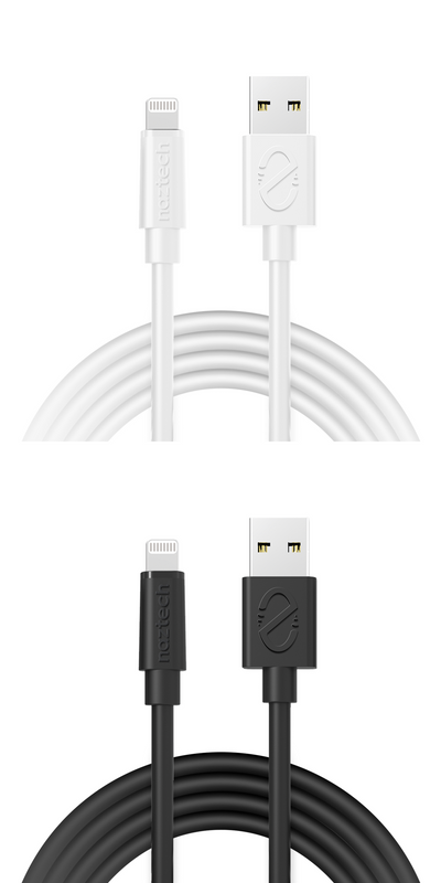 Naztech USB to MFi Lightning Cable 12ft (LIGHTNING-PRNT)