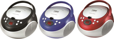 Portable CD Player with AM FM Stereo Radio (NPB-251)