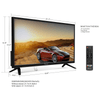 Norcent 24 Inch 720P LED HD Smart TV Wall-Mountable with Surround Sound