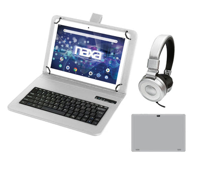 10.1” Tablet with Bluetooth® Keyboard, Case & Headphone (NID-1055)