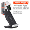 HyperGear Wireless Fast Charging Stand Black (14451-HYP)