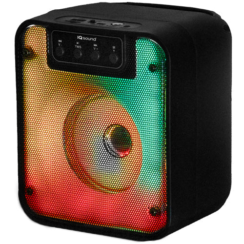Supersonic 4" Bluetooth Speaker FIRE BOX with TWS and LED Fire Light Show (IQ-7004DJBT)