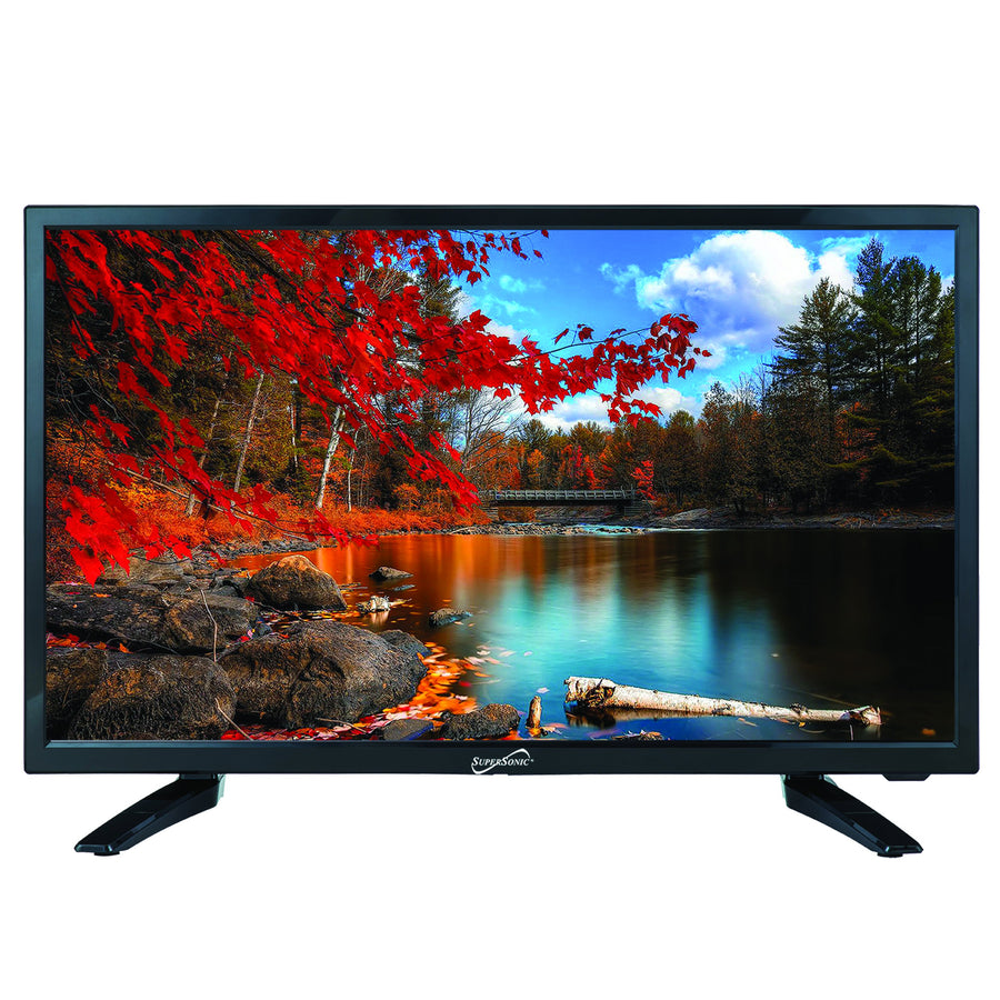 Supersonic 24" 12 Volt ACDC Widescreen LED HDTV with USB, SD Card Reader and HDMI (SC-2411)
