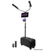 Portable PA System Karaoke Speaker with TWS, FM Radio & LED Disco Ball (IQ-906K)