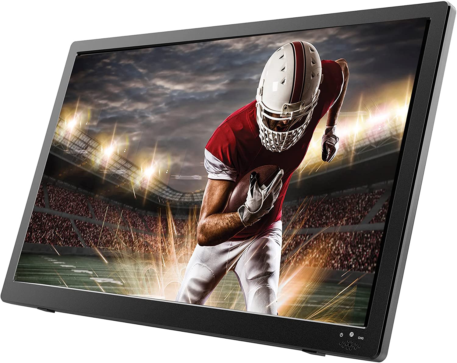 Naxa Portable 16" TV & Digital Multimedia Player with Built-in Rechargeable Lithium Battery & DC Car Cord (NT-1600)