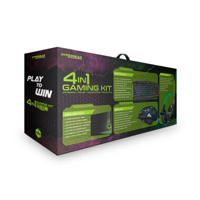 HyperGear 4-in-1 Gaming Kit 2021 (GAMINGKIT-PRNT)