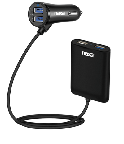 Front and Back Seat Car Charger (NA-3034)
