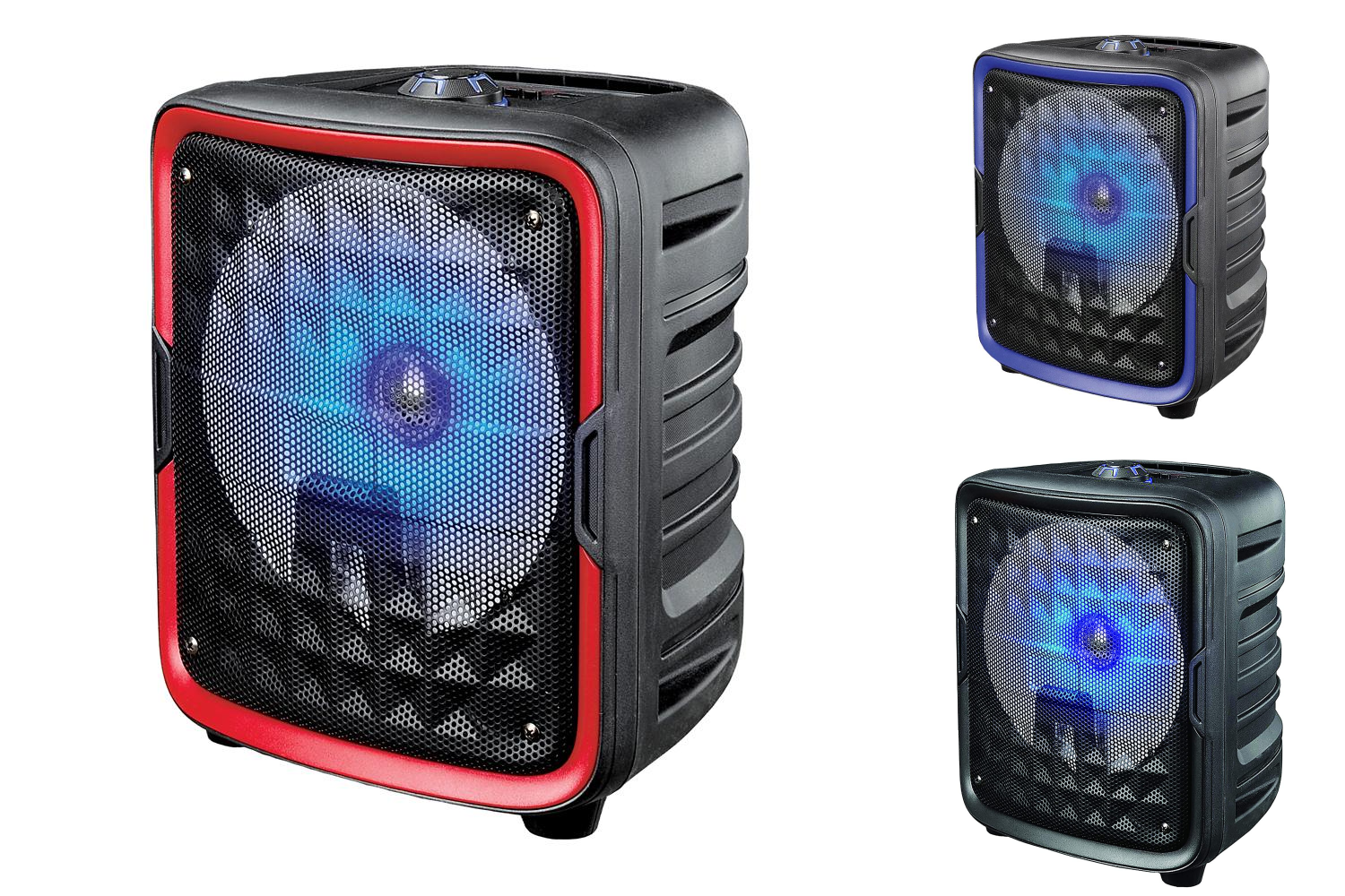 IQ Sound 8" Bluetooth Speaker with True Wireless Technology (IQ-6608DJBT)