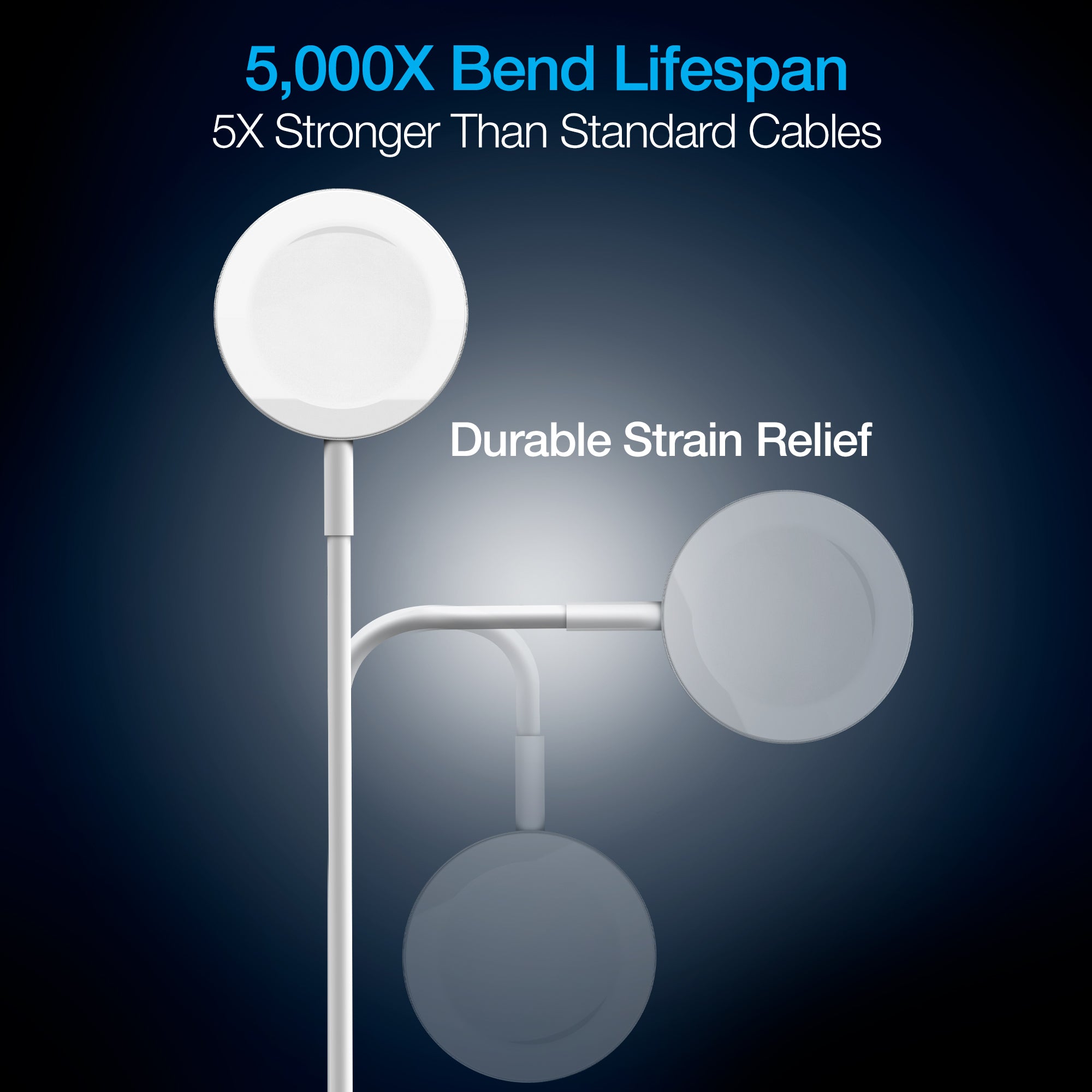 Naztech Magnetic Charging Cable for Apple Watch 3ft