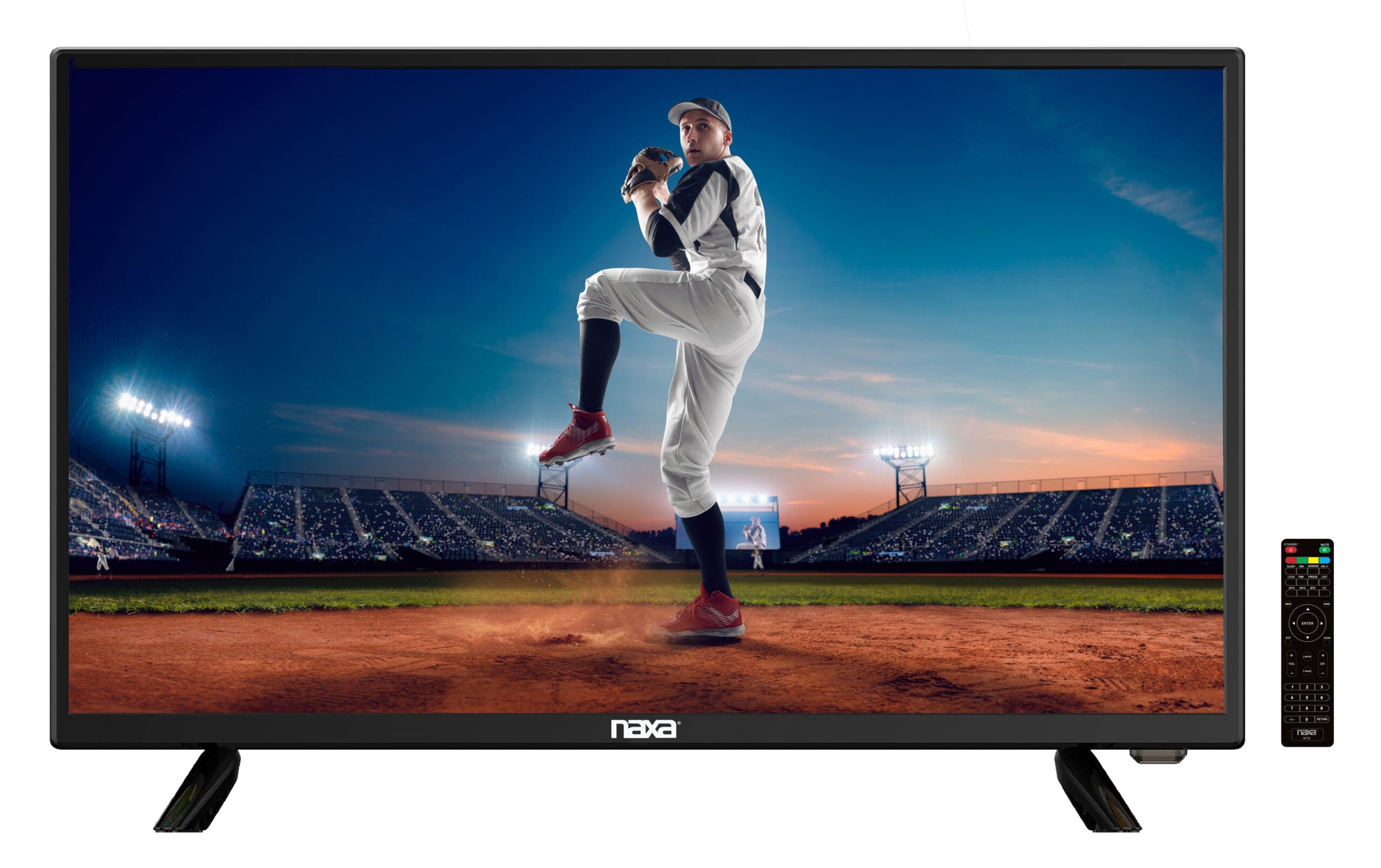 Naxa 25" 12 Volt ACDC Widescreen LED 1080p Full HD Television with ATSC Digital Tuner (NT-2500)