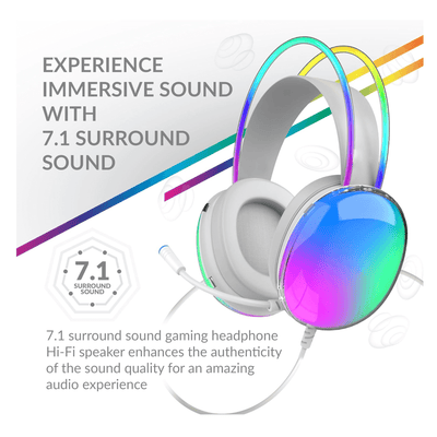 Supersonic Pro-Wired Gaming Headset with Lights & Surround Sound