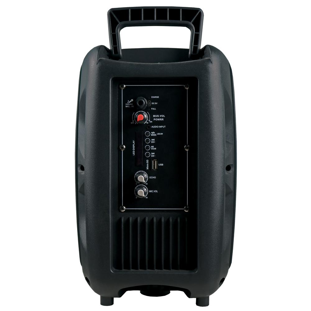 IQ Sound 8" Portable Bluetooth Speaker (IQ-2078DJBT)