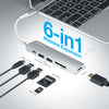 Naztech All-In-One USB-C Adapter Hub Space (ADAPTER-PRNT)