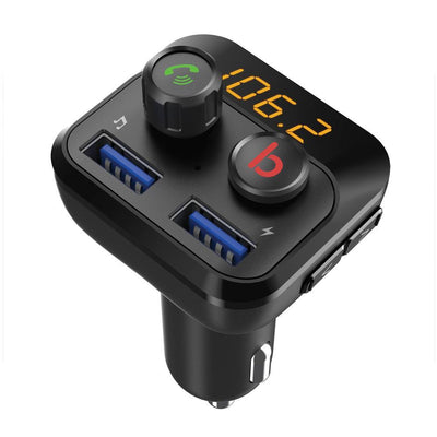 Bluetooth Wireless FM Transmitter Dual USB & Car Charger (IQ-226BT)