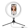 PRO Live Stream 10” LED Table Top Selfie Ring Light (SC-1210SR)