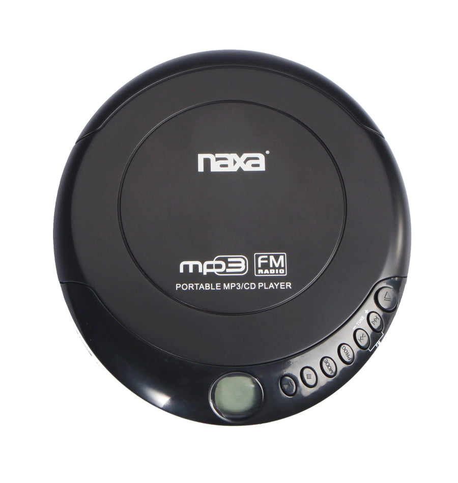 Slim Personal MP3 & CD Player with 100 Second Anti-Shock & FM Scan Radio (NPC-320)