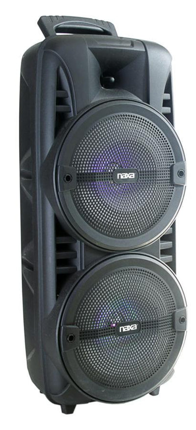 Portable Dual 8 inch Wireless Party Speakers with Disco Lights (NDS-8500)