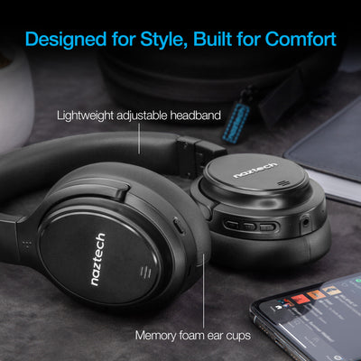 Naztech Driver ANC1000 Wireless Headphones (ANC1000-PRNT)