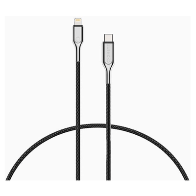 Cygnett Armoured Lightning to USB-C Braided Charging Cable 1M w Durable Design