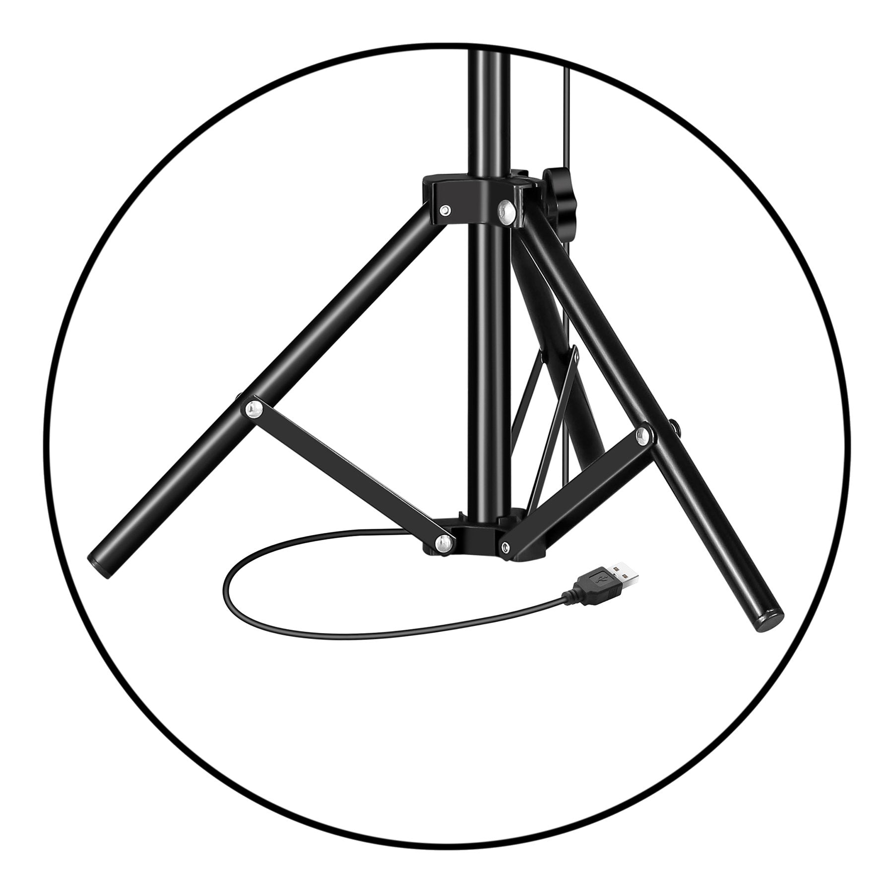 Supersonic PRO Live Stream 10” Heart Ring Light with RGB (SC-2330RGB)