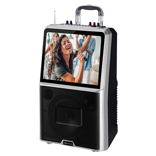 15" Touch Screen Karaoke System with 8" Built-in Speaker (IQ-1508DJWK)