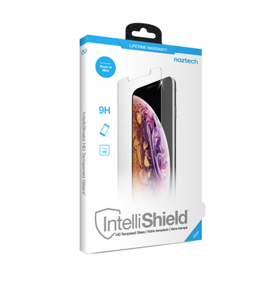 Naztech IntelliShield Tempered Glass w 3D Edge iPhone 12 Mini (15347-HYP)