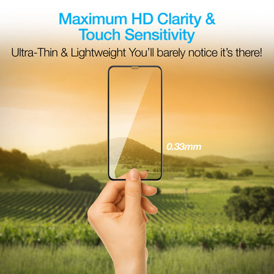 Naztech Intellishield 3D Tempered Glass iPhone 11 Pro Max Black (14735-HYP)