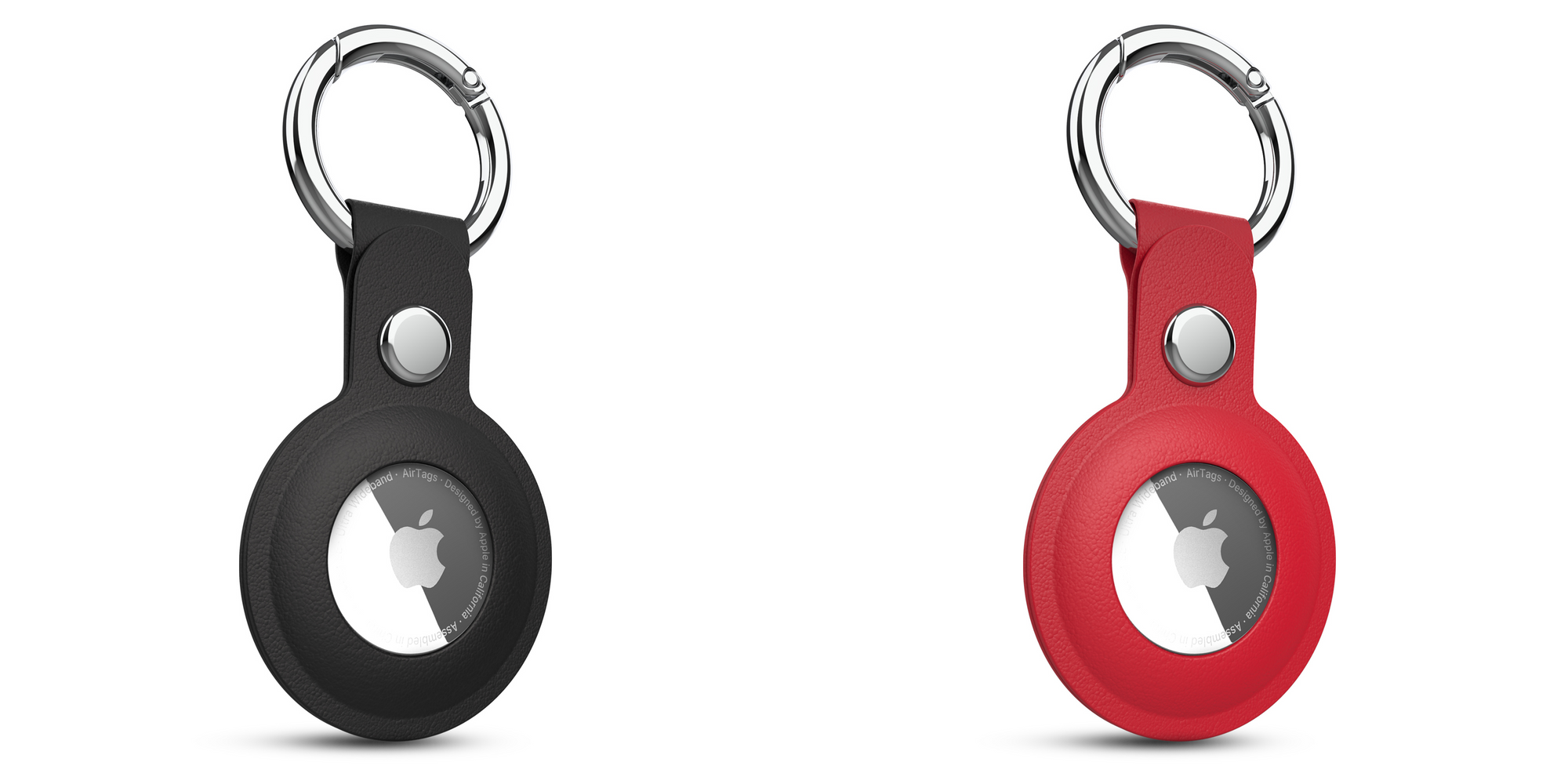 HyperGear AirCover Vegan Leather Keyring for AirTags