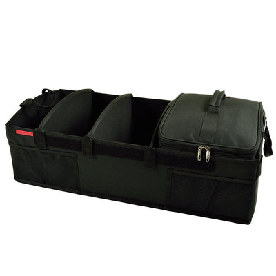 Picnic at Ascot Ultimate Rigid Base Trunk Organizer with Cooler (8034-BLK)