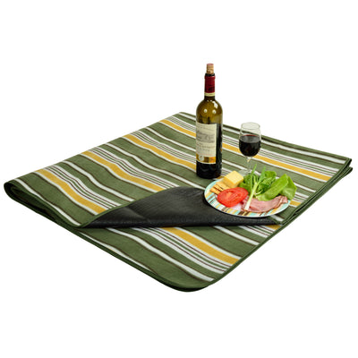 Picnic at Ascot Fleece Picnic Blanket with Tote (212)