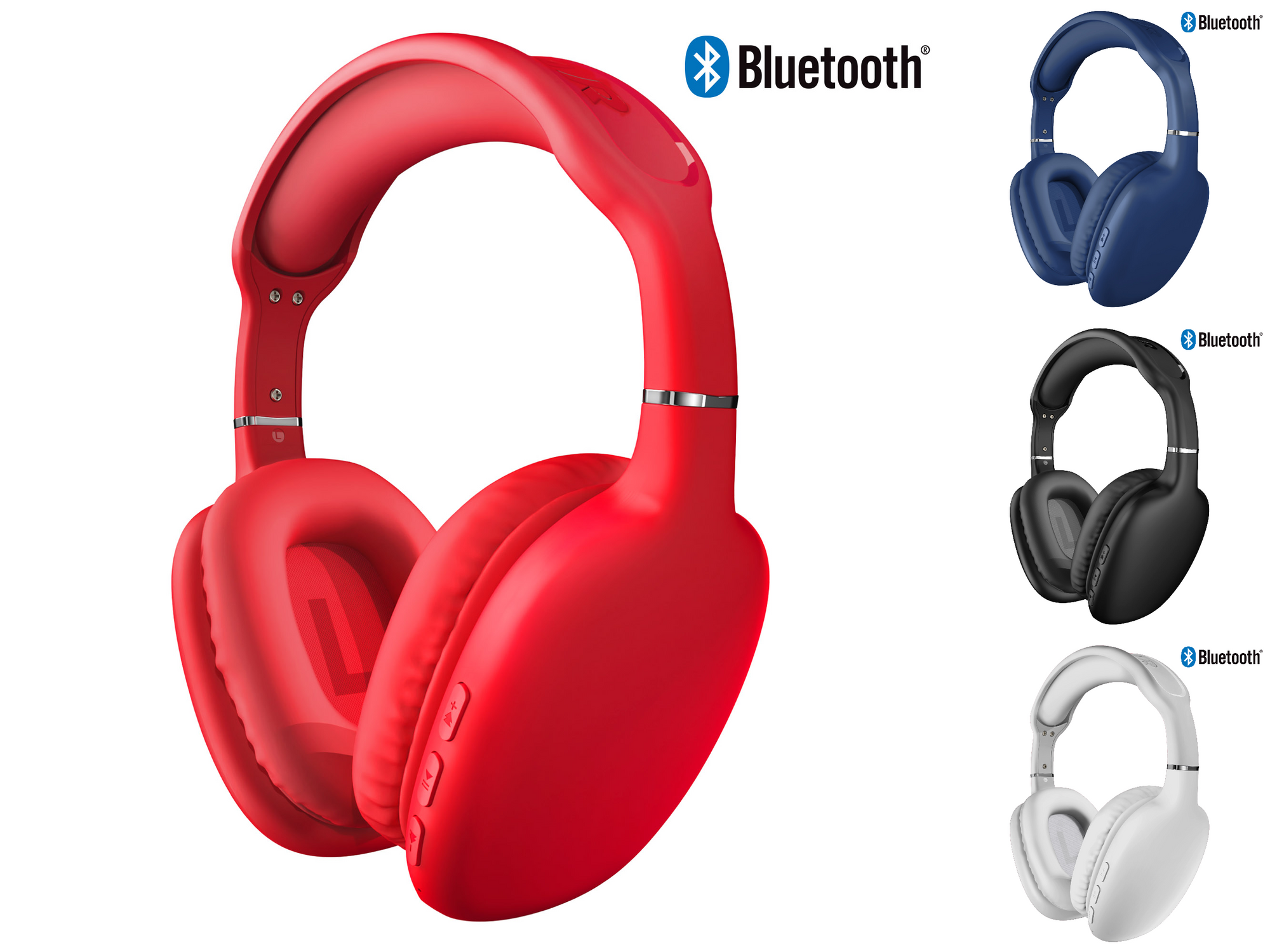 Wireless headphones with discount mic long battery life